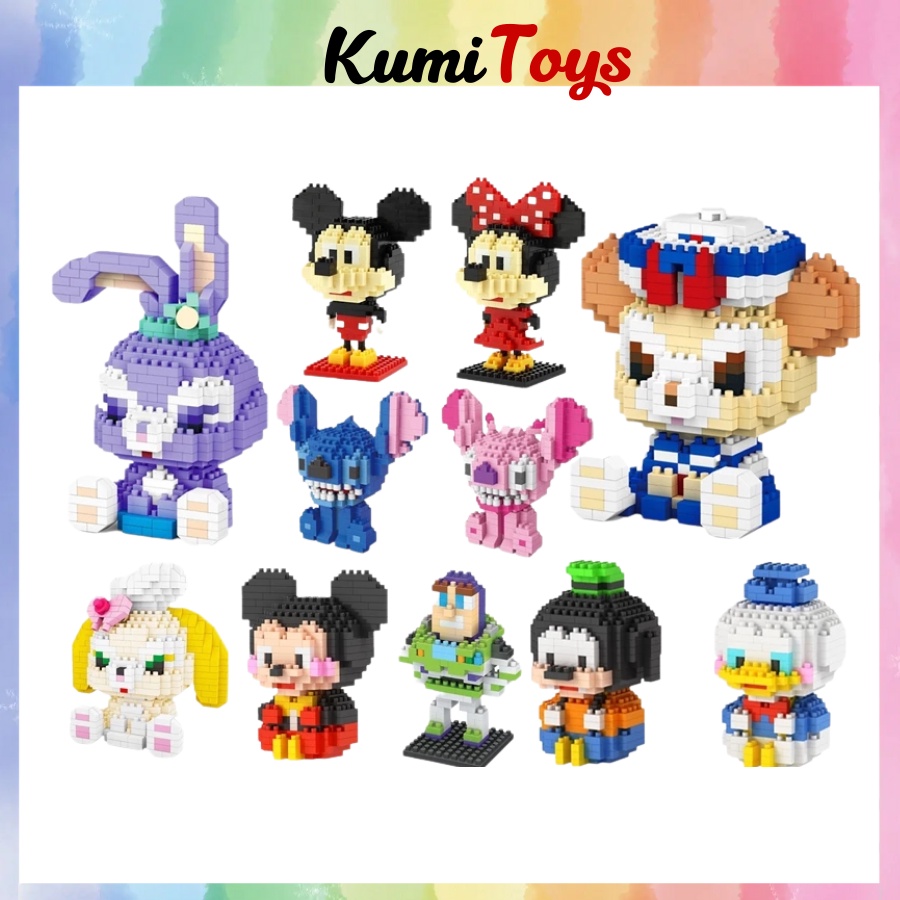 Đồ chơi lắp ráp - ghép hình mô hình động vật 3D thu nhỏ dễ thương nhiều mẫu Kumi toys