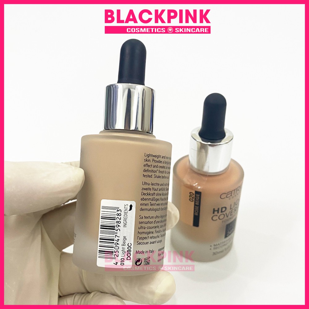 Kem nền Catrice HD Liquid Coverage Foundation