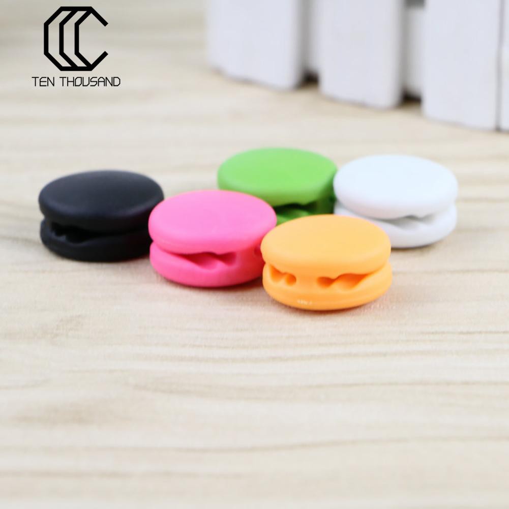 Kẹp hình bánh macaron dùng để sắp xếp gọn các loại dây