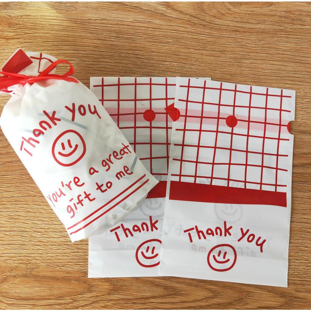 Túi dây rút hình mặt cười dễ thương