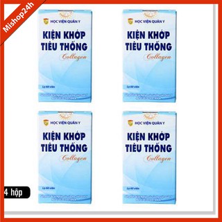 Bộ 4 hộp Kiện Khớp Tiêu Thống Collagen Học Viện Quân Y Giảm Đau Xương Khớp