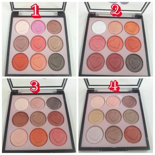 Phấn mắt trái tim 9 ô Shadow