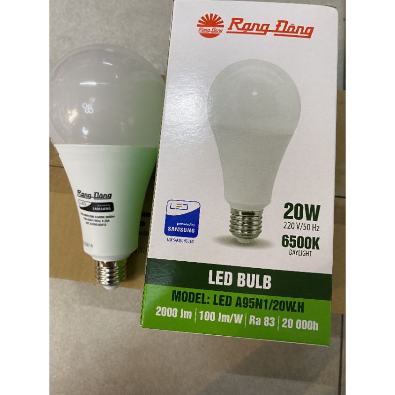 Bóng đèn LED bulb 20W Rạng Đông