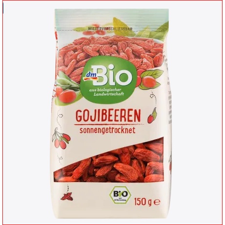 Hạt kỷ tử Đức Gojibeeren gói 150g