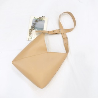 Beige Cut-out Bag