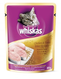 SỐT PATE MÈO WHISKAS 85gr