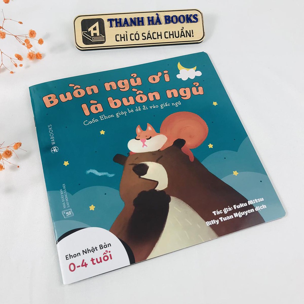 Sách - Ehon Nhật Bản Giúp Bé Dễ Đi Vào Giấc Ngủ (Combo 3 quyển cho bé 0 - 4 tuổi) - Thanh Hà Books HCM