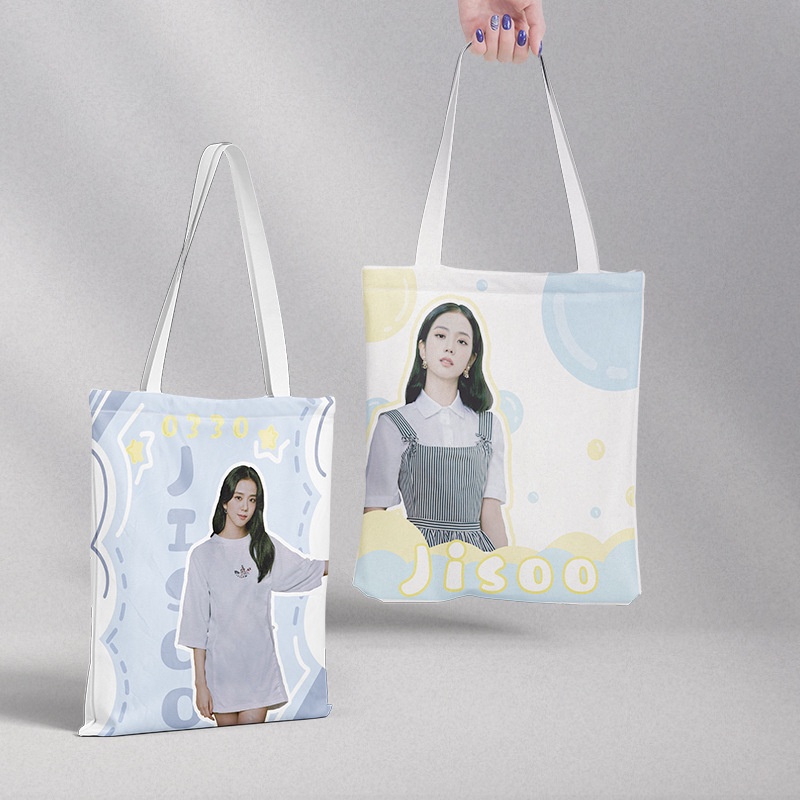 Túi tote BlackPink túi canvas đeo vai in xinh xắn