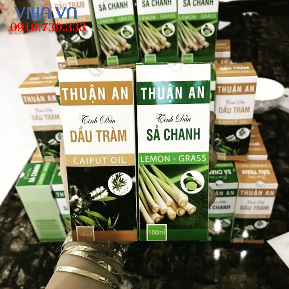 Tinh Dầu Sả Chanh, Tinh Dầu Chàm Thuận An 100ml