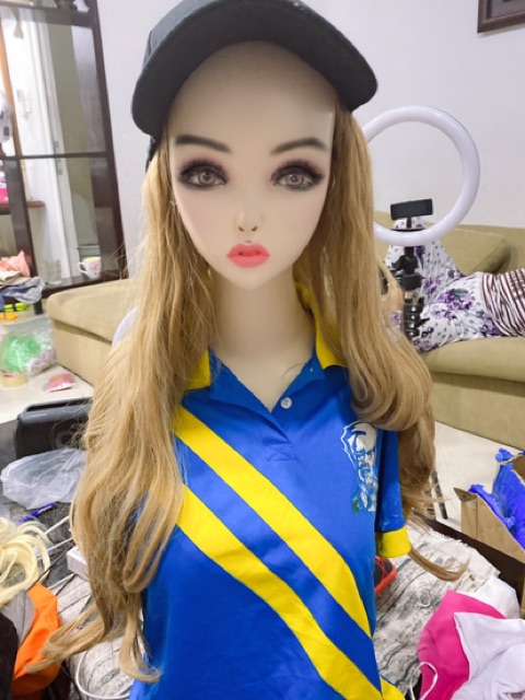 Mũ tóc giả nhiều màu
