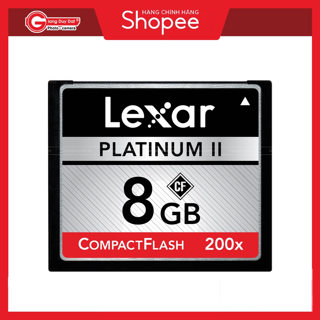 Thẻ Nhớ Lexar Platinum Ll Cf 8GB 200x 30mbs