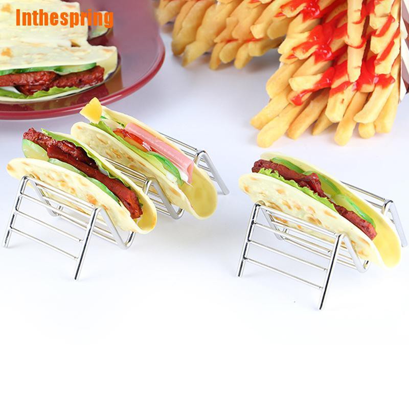 Giá Để Bánh Taco 1-4 Ngăn Bằng Thép Không Gỉ