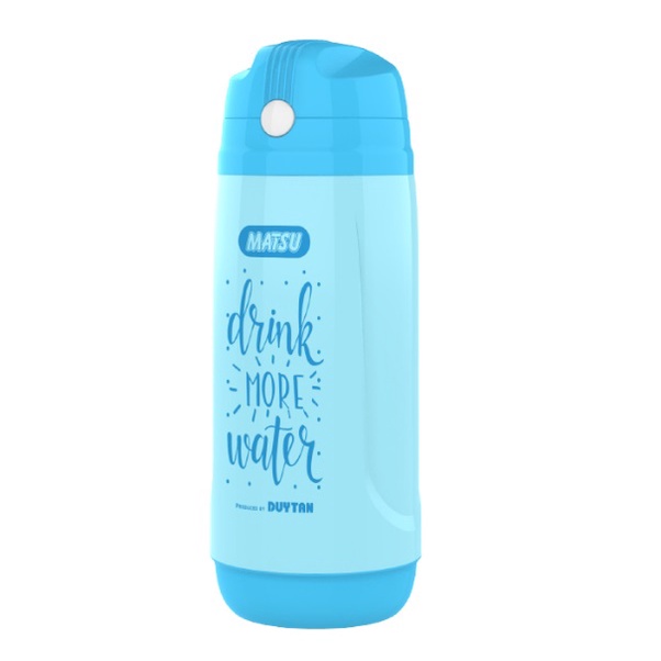 Bình nước học sinh nhựa Duy Tân Matsu dung tích 500ml - Màu sắc sinh động , tiện lợi , vệ sinh