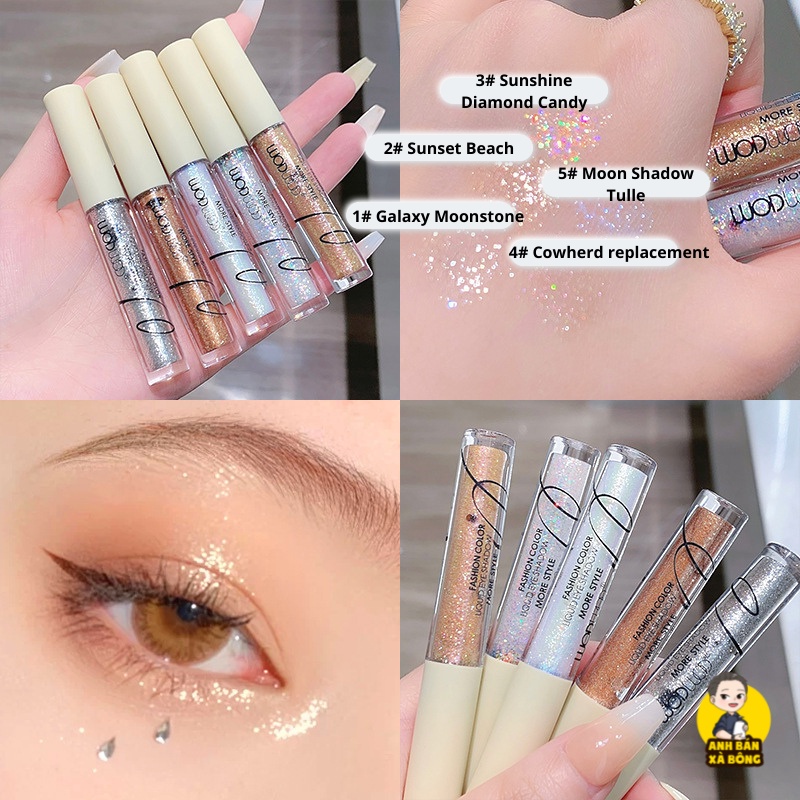 Nhũ Mắt Gel WODWOD Flashing Star Liquid Eyeshadow W902