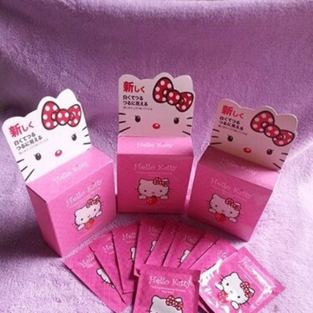 Mặt nạ bùn Hello Kitty