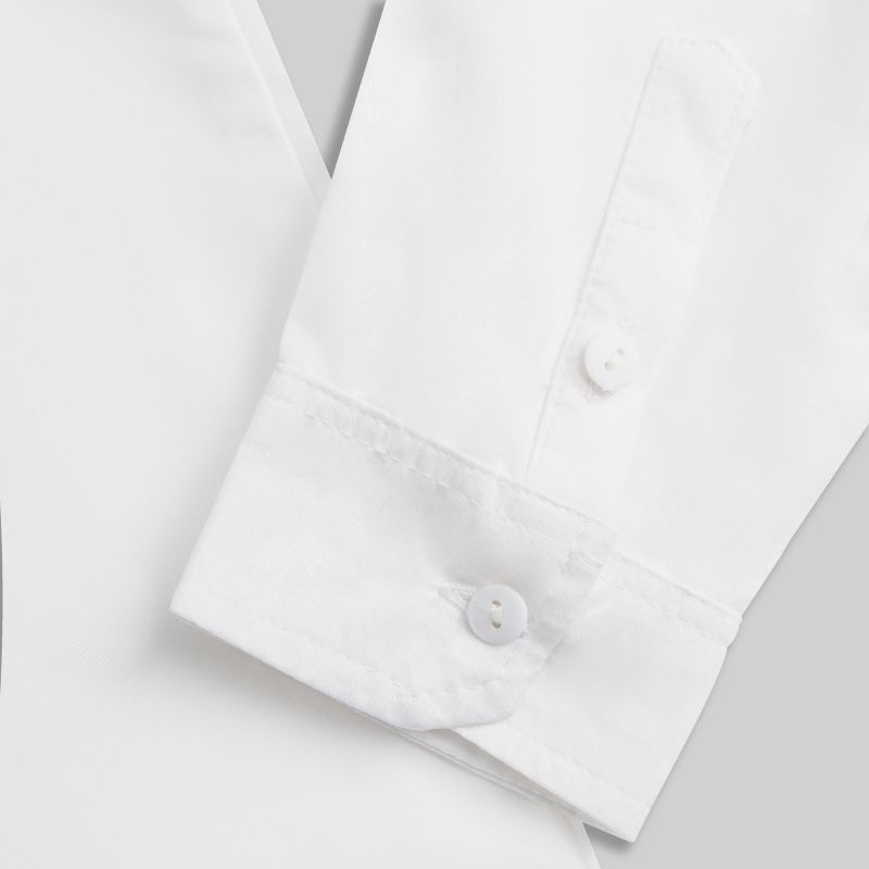 Áo sơ mi trắng , áo nam form rộng unisex vải lụa chống nhăn, thoáng mát , mềm mịn SML