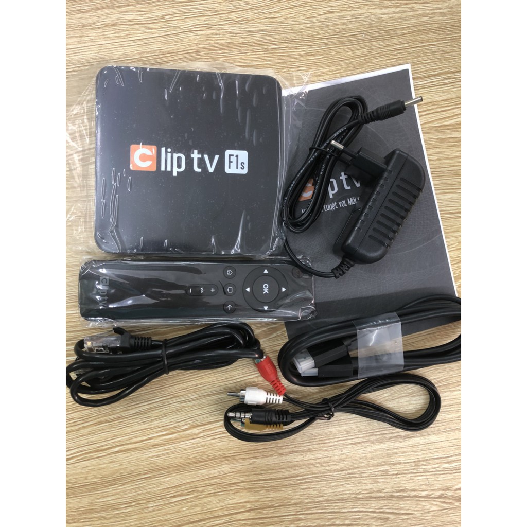 [HOT] [HOT] Tivi box CLIP TV BOX F1s + Tặng chuột không dây