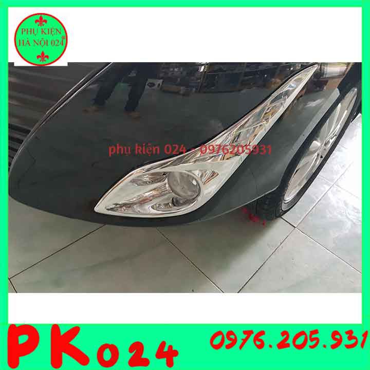 [Vios 2019 2020] Ốp Viền Đèn Gầm Trước Sau Xe Mạ Crom Vios 2019-2020