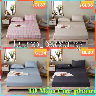 Ga giường Cotton TC (có 2 vỏ gối)❤️FREESHIP ❤️(màu 40-47)Bộ ga giường và vỏ gối cotton Tici đủ kích thước 1m4 1m6 1m8 2m