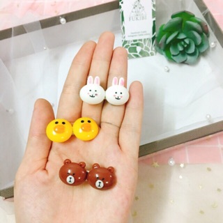 KẸP VỊT 2 GẤU LINE ẢNH THẬT