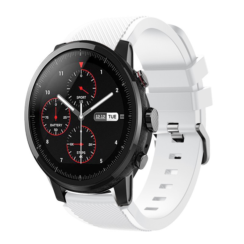 Dây đeo silicon 22mm thời trang cho đồng hồ Huami Amazfit Stratos 2 / 2S /Samsung Gear S3 Frontier/Classic