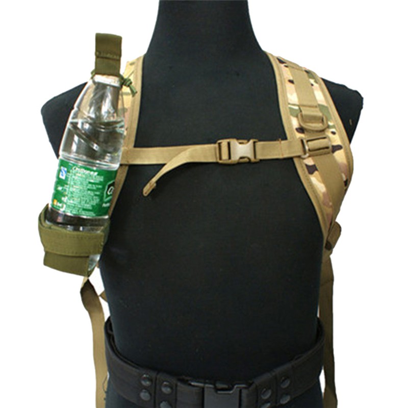 Dây đeo bình nước có khóa gắn balo tiện lợi cho hoạt động leo núi cắm trại tùy chọn màu sắc