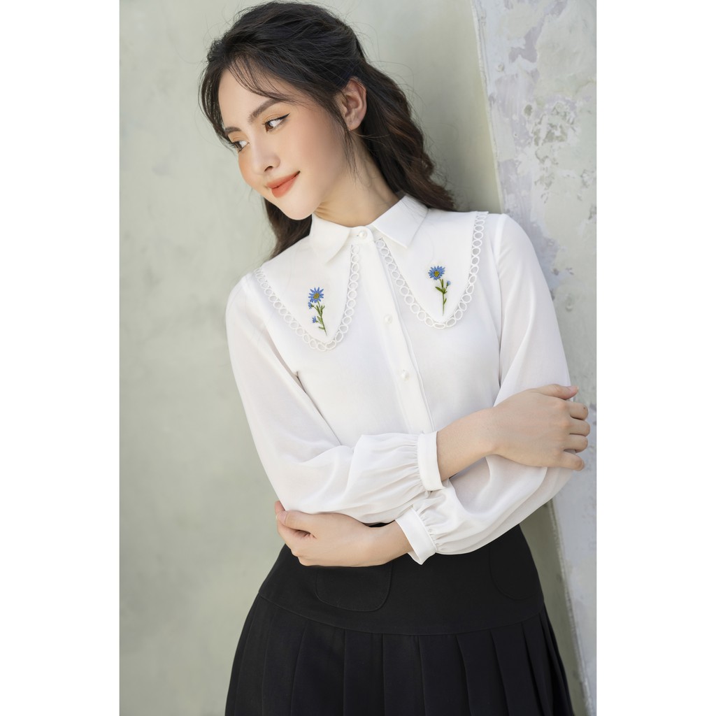 Áo sơ mi hoa cúc-  𝑪𝒉𝒓𝒚𝒔𝒂𝒏𝒕 𝒔𝒉𝒊𝒓𝒕