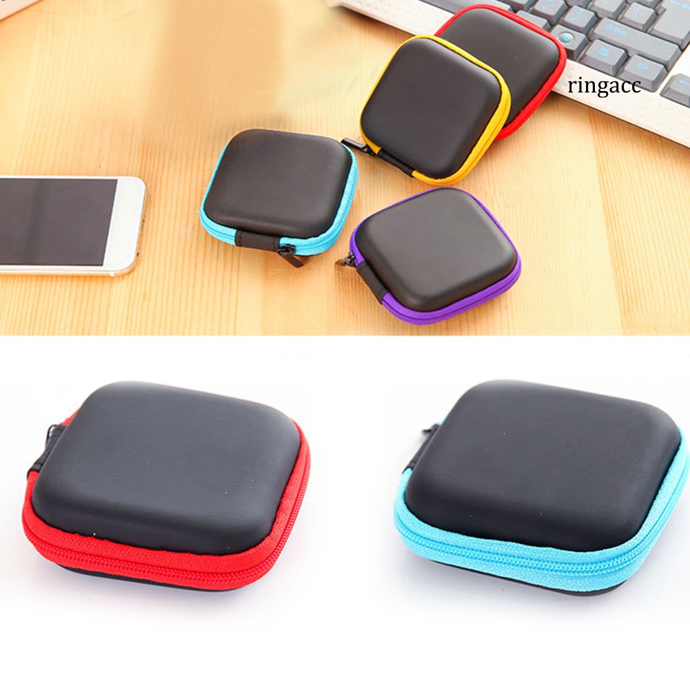Túi đựng tai nghe USB hình chữ nhật / hình vuông sử dụng tiện lợi
