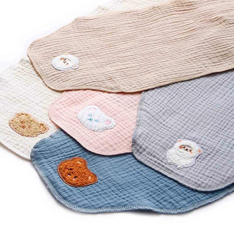 Khăn Lau Mặt Vải Cotton Siêu Mềm Thấm Hút Mồ Hôi Thoáng Khí Thoải Mái Màu Trơn Sup