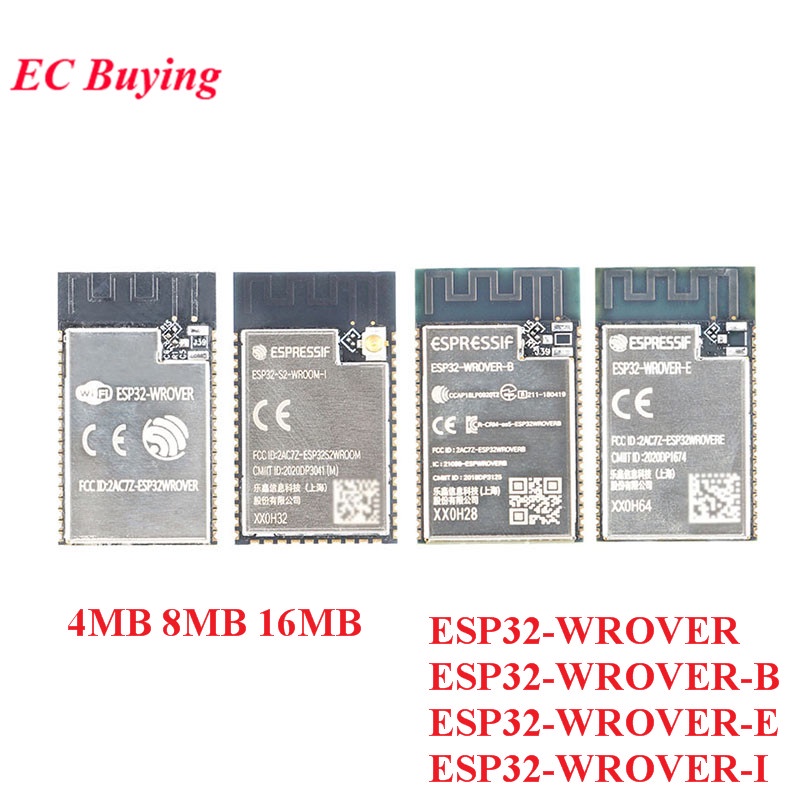 Mô Đun WiFi Không Dây ESP32-WROVER-B ESP32-WROVER-I ESP32-WROVER-E ESP32 4MB 8MB 16MB