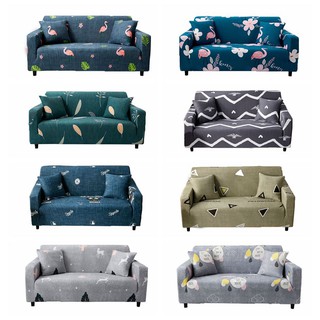 Vỏ bọc ghế sofa hình chữ L có 1 / 2 / 3 / 4 chỗ ngồi có thể tháo được co giãn trang trí cho nhà