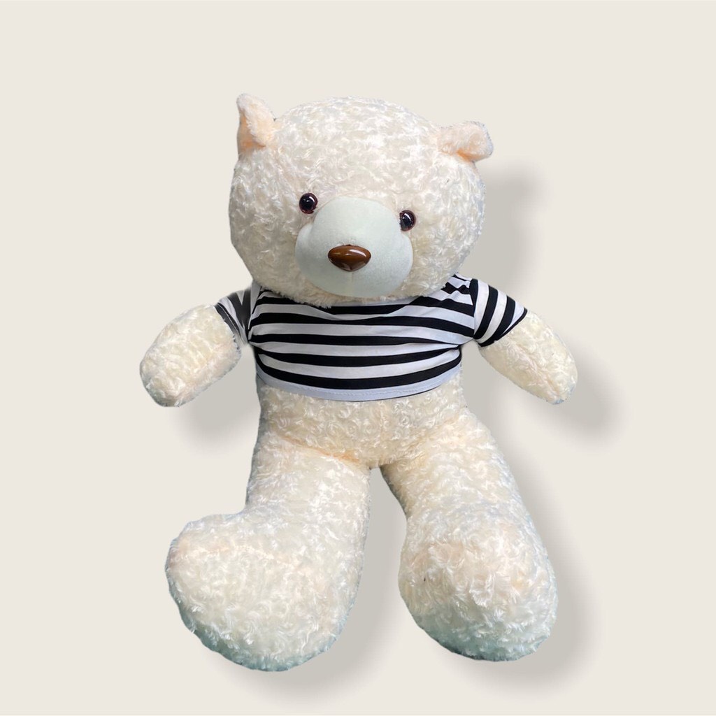 Gấu Bông Thú Nhồi Bông Teddy Siêu to khổng lồ Nâu Nhạt Nâu Đậm _Gấu bamboo_GB06