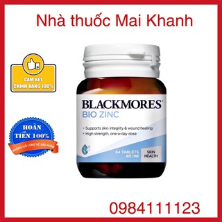 Kẽm Blackmores Bio Zinc 84 viên Úc
