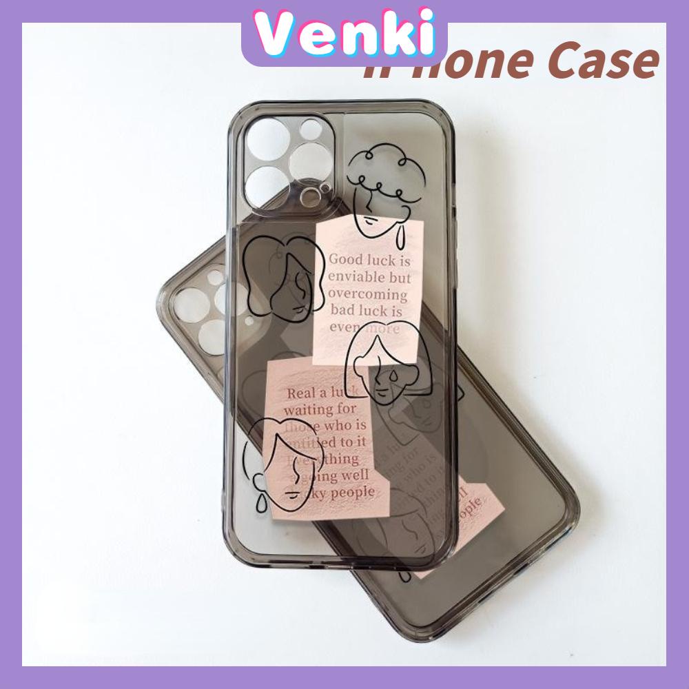 Ốp Điện Thoại Silicon Trong Suốt Viền Vuông Chống Sốc Bảo Vệ Camera Cho iPhone 13 Pro Max 12 Pro Max 11 7 Plus