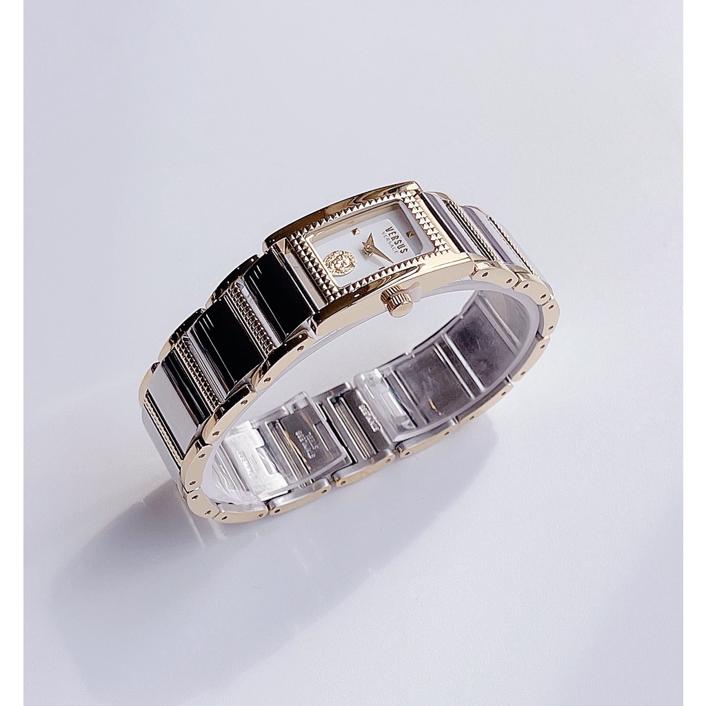 Đồng hồ nữ Versus by Versace Laurel Canyon White Dial Bracelet Two Tone Ladies Watch chính hãng