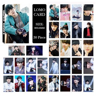 Lomo hình BTS - Suga mẫu ngẫu nhiên