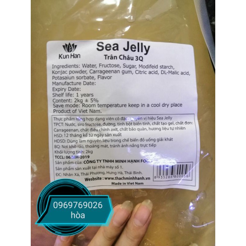 Trân châu 3Q sae Jelly 2kg