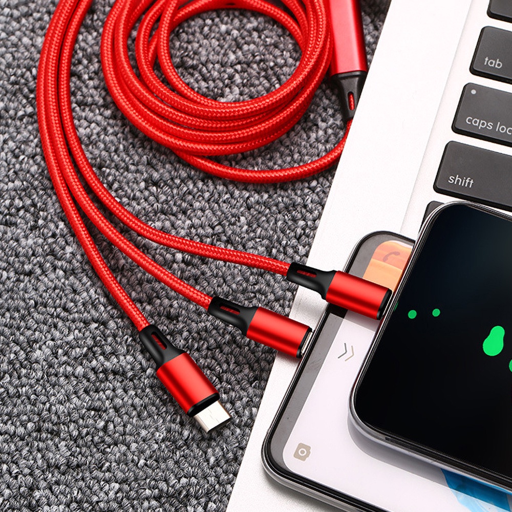 Dây Cáp Sạc Nhanh 3 Trong 1 Usb3.1 Micro USB Loại C Dùng Cho