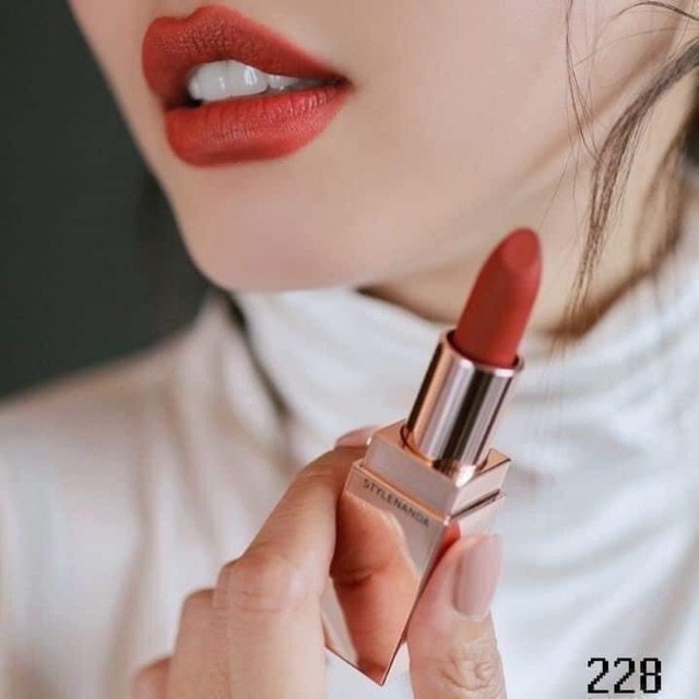 Son 3ce Matte Lip Color 228 đỏ đất