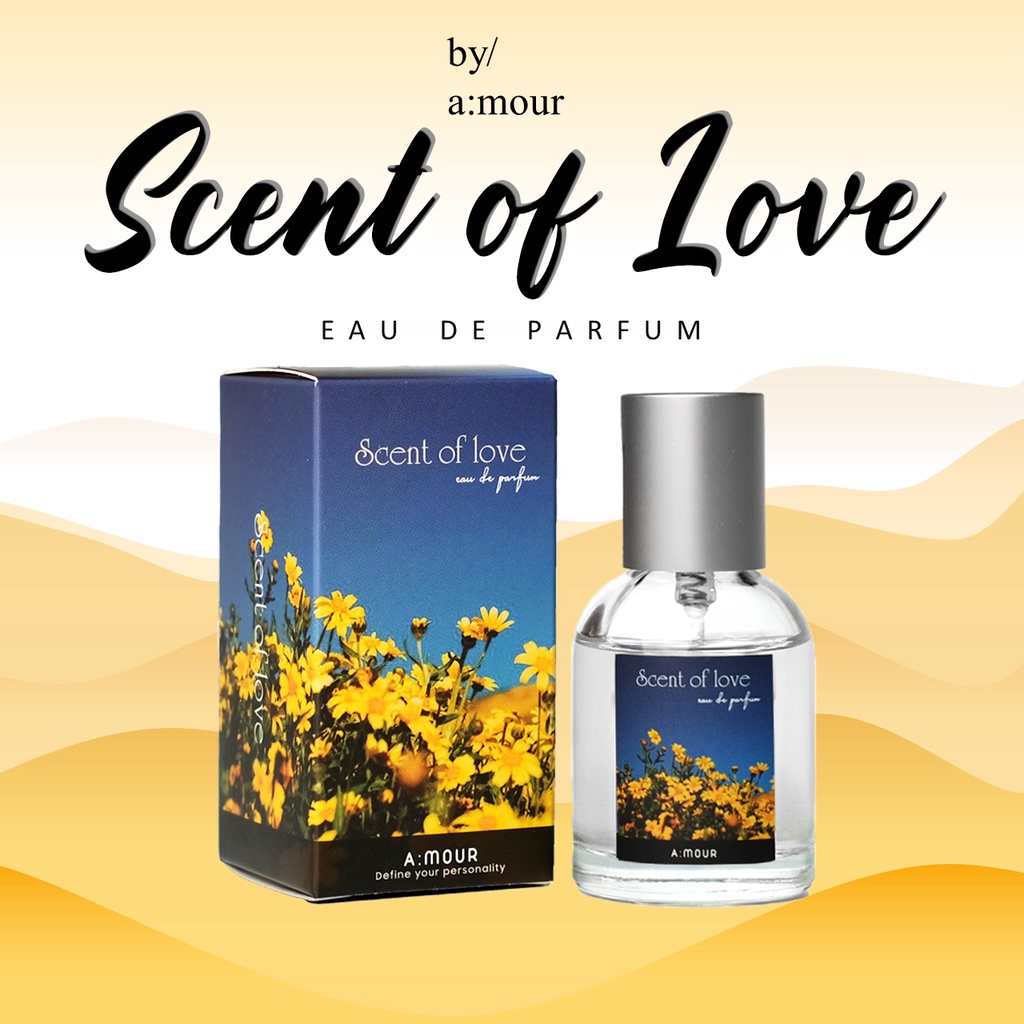 [Amour Scent Of Love] Nước Hoa Nữ Nguyên Liệu Nhập Pháp Hương Thơm Ngọt Dịu, Nhẹ Nhàng 30ml - Dạng Xịt