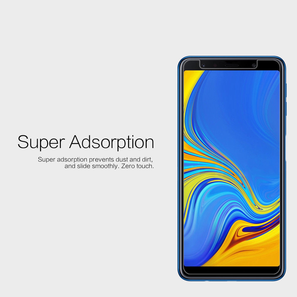 Kính cường lực dán bảo vệ màn hình điện thoại cho Samsung Galaxy A7 ( 2018 )