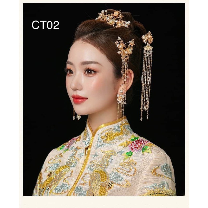 bộ cài tóc cổ trang