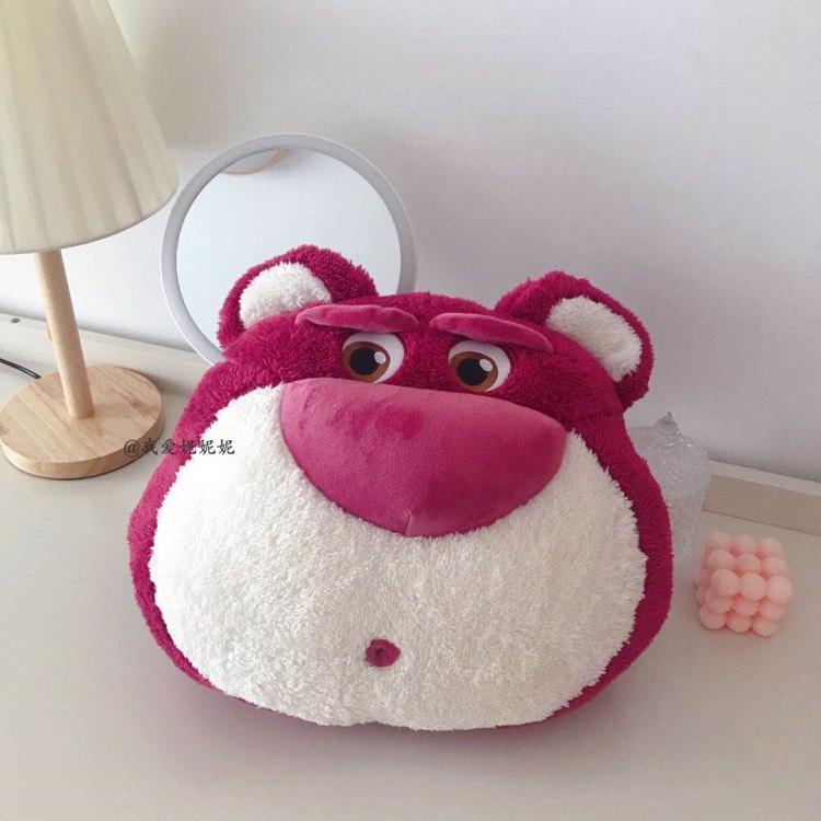 Set Gối Mền Văn Phòng, Du Lịch Hình Gấu Dâu LOTSO siêu dễ thương