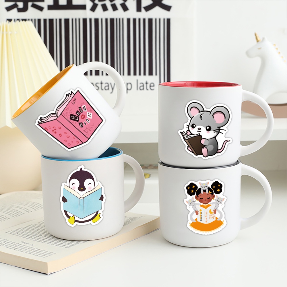 100/50/25/10 Sticker Dán Trang Trí Đa Năng Hình Trái Tim Dễ Thương