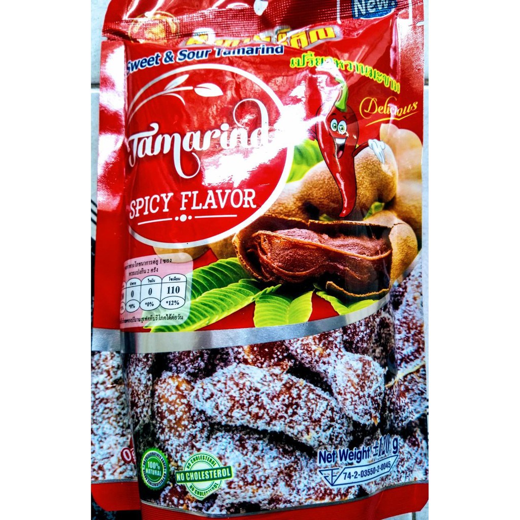 ME TẨM VỊ CAY THÁI LAN 120G