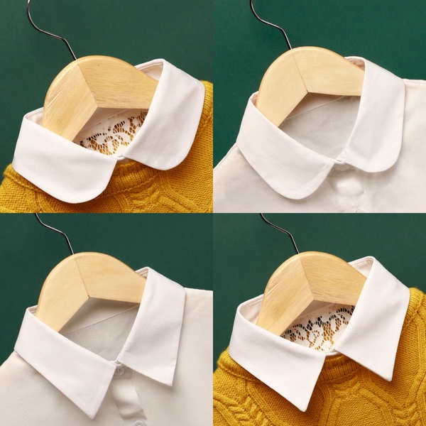 Cổ áo sơ mi giả đa năng thời trang thu đông cho bé