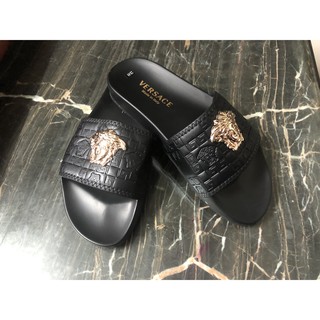 ⚡ SALE SỐC ⚡ DÉP THỜI TRANG NAM VERSACE MẶT QUỶ [ CHUYÊN SỈ lẻ] hàng cao cấp