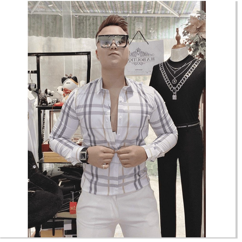 ÁO SƠ MI NAM 3D,KẺ VUÔNG,NHIỀU MÀU SẮC HOT NHẤT 2021 KOKO MI STORE