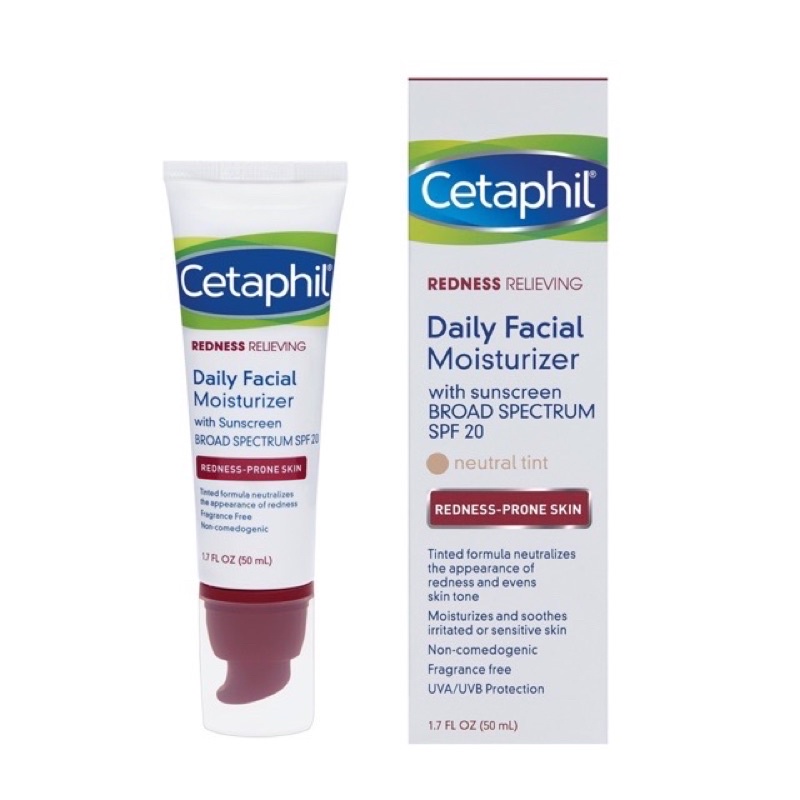 kem dưỡng ban ngày Cetaphil redness relieving daily facial moisturizer