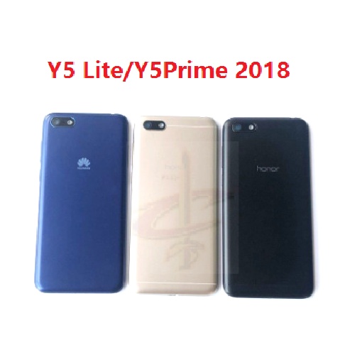 Ốp Lưng Trong Suốt Viền Màu Cho Điện Thoại Huawei Y5 Y6 Y7 Y9 lite Pro prime 2018